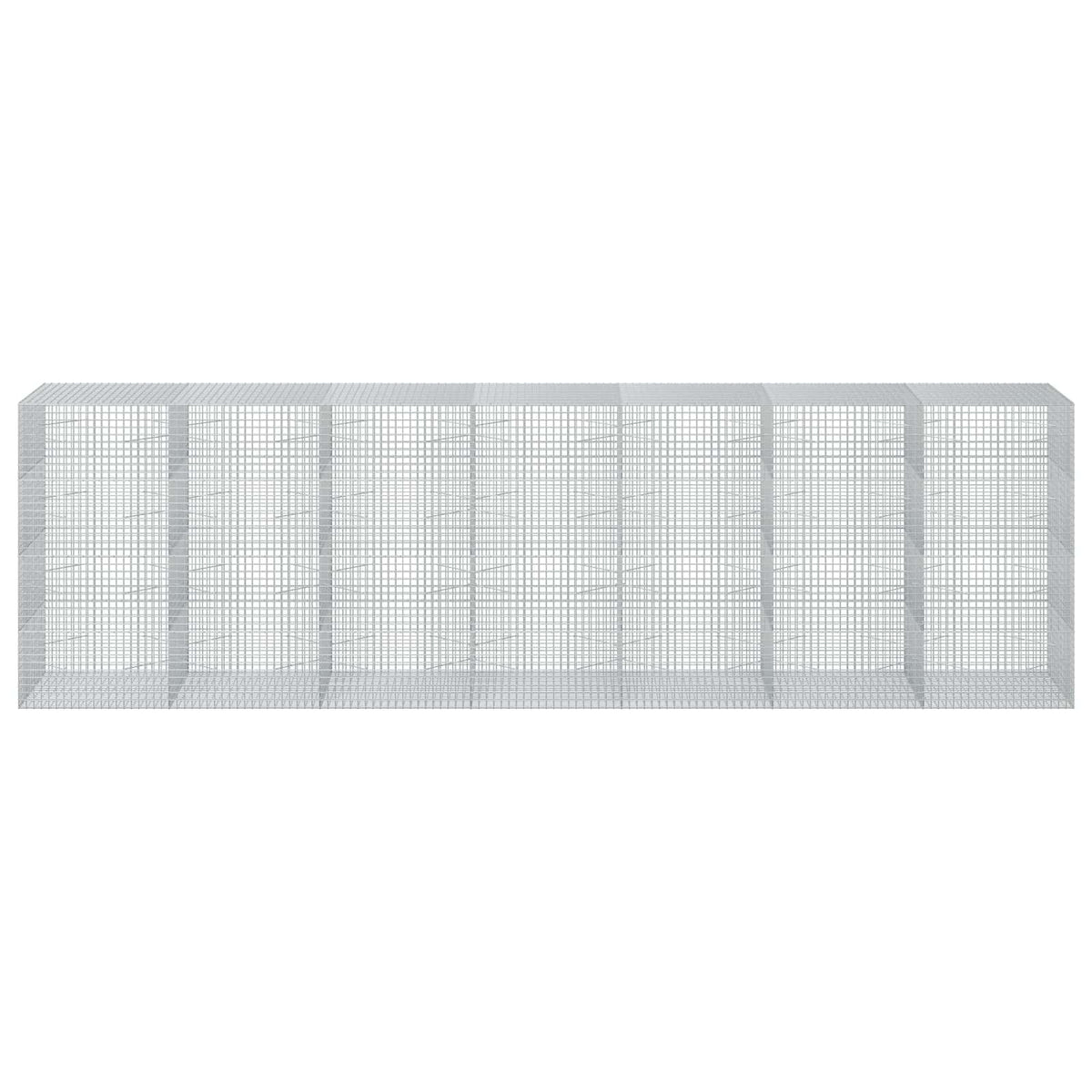 Gabionas su 3,5 mm laidu ir 5x5 cm tinkleliu 700x100x200 cm