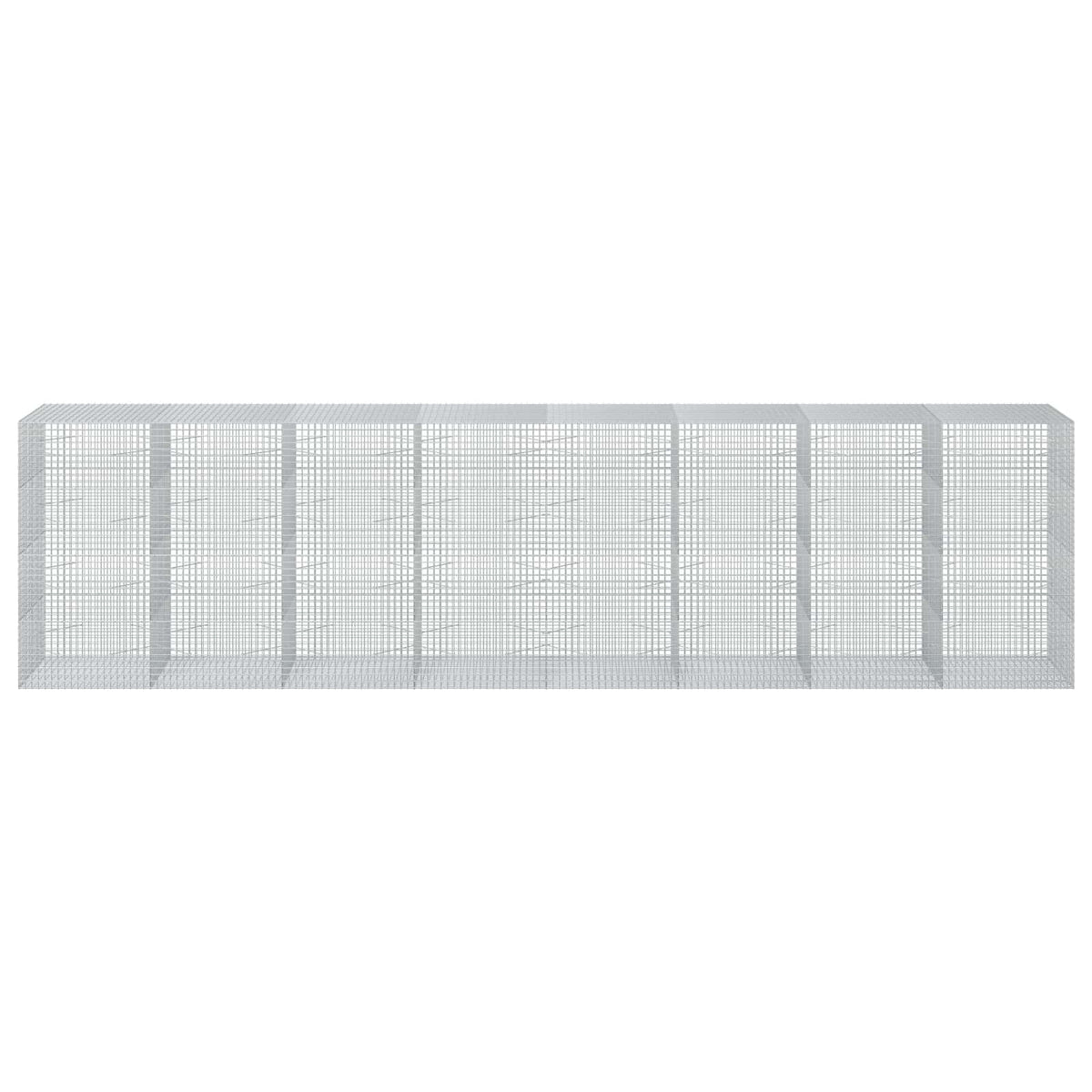 Gabionas su 3,5 mm laidu ir 5x5 cm tinkleliu 800x100x200 cm