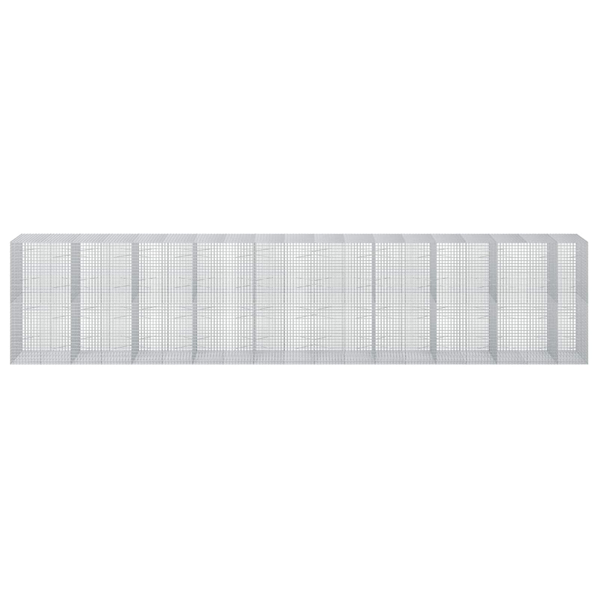 Gabionas su 3,5 mm laidu ir 5x5 cm tinkleliu 950x100x200 cm