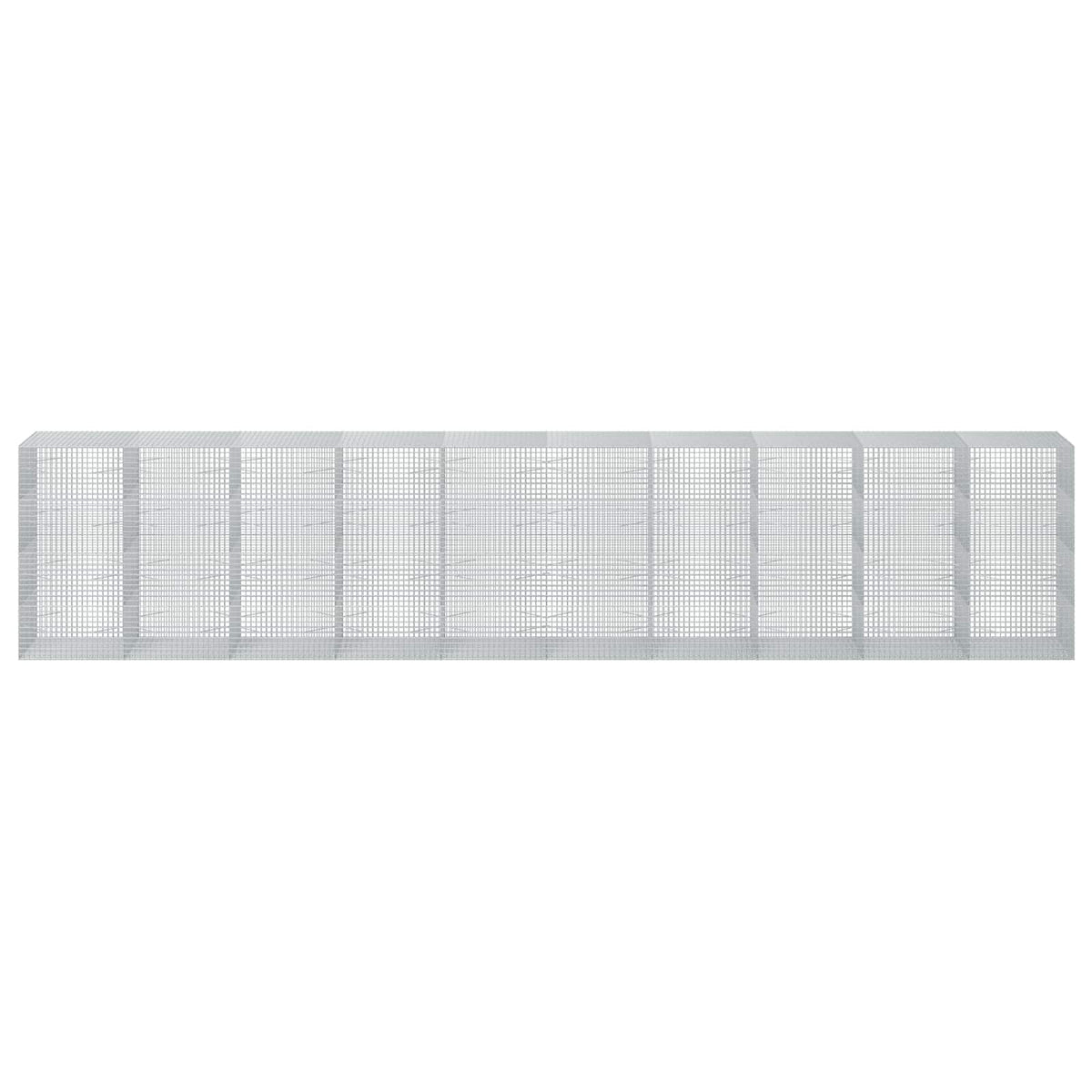 Gabionas su 3,5 mm laidu ir 5x5 cm tinkleliu 1000x100x200 cm