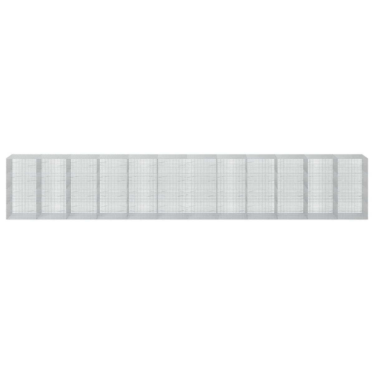 Gabionas su 3,5 mm laidu ir 5x5 cm tinkleliu 1200x100x200 cm