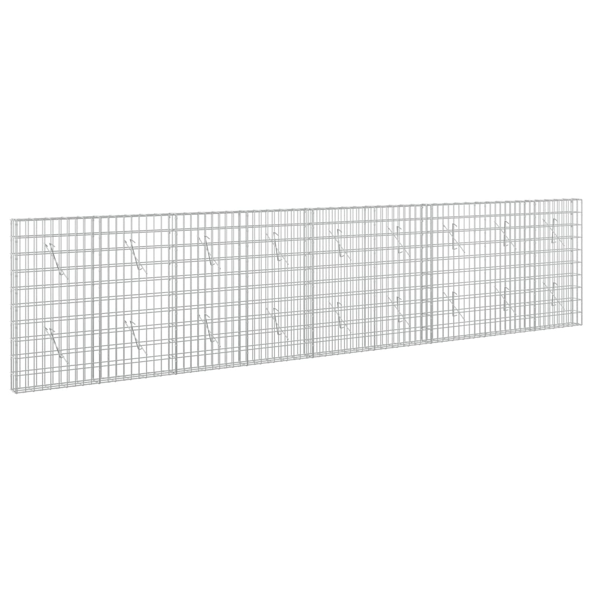 Gabionas su 3,5 mm viela ir 5x10 cm tinkleliu 450x10x100 cm