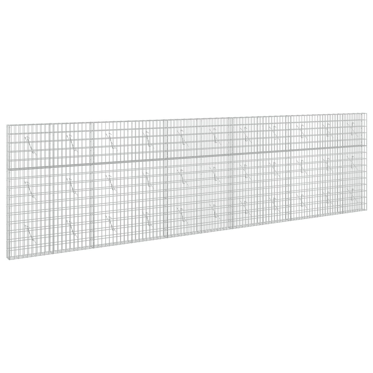 Gabionas su 3,5 mm viela ir 5x10 cm tinkleliu 550x10x150 cm