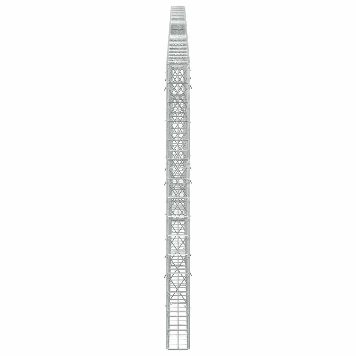 Gabionas su 3,5 mm viela ir 5x10 cm tinkleliu 550x10x150 cm