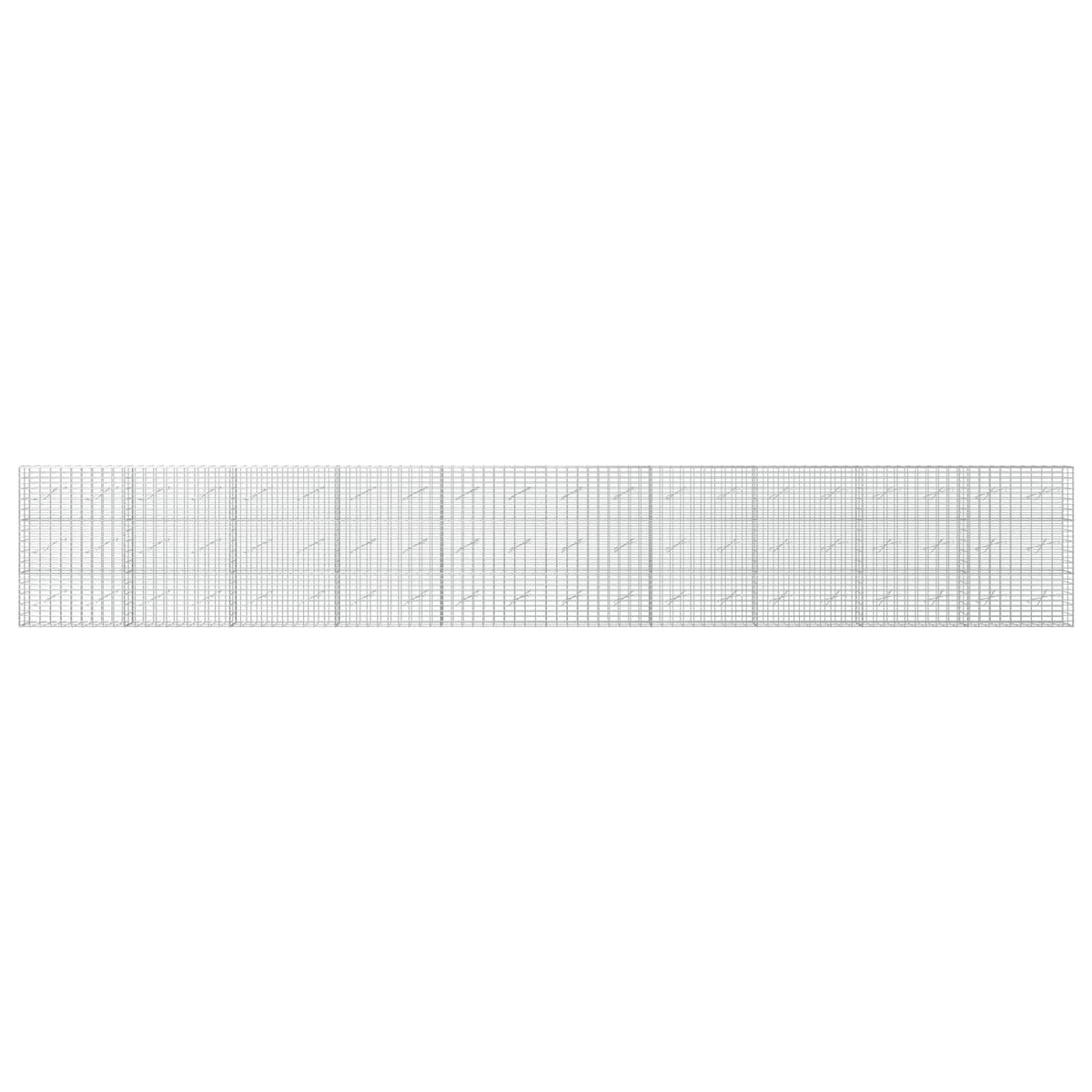 Gabionas su 3,5 mm viela ir 5x10 cm tinkleliu 1000x10x150 cm