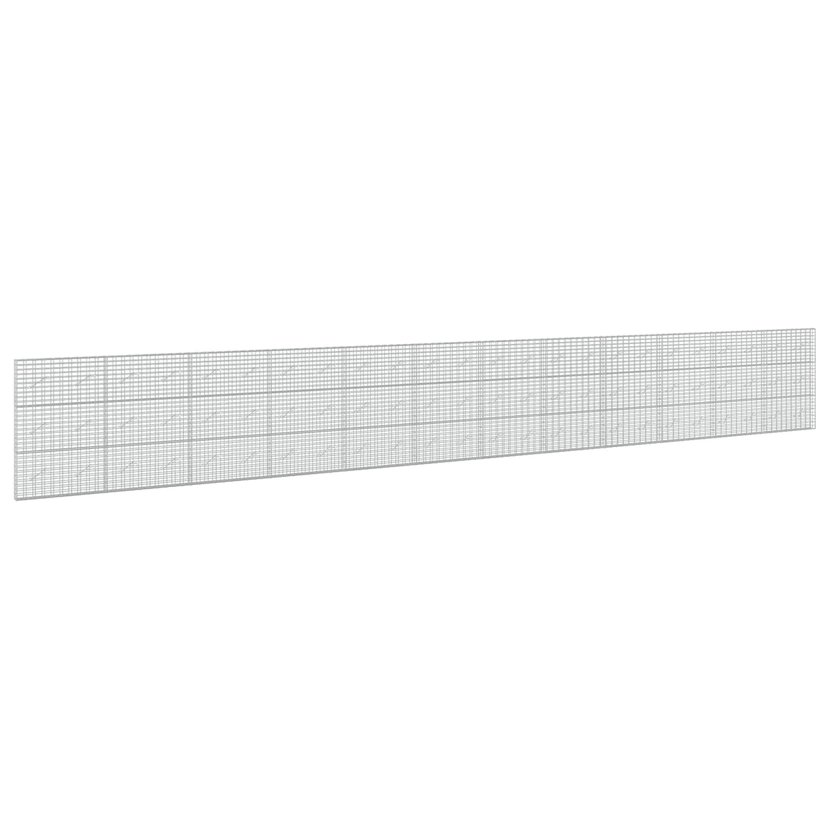 Gabionas su 3,5 mm viela ir 5x10 cm tinkleliu 1200x10x150 cm