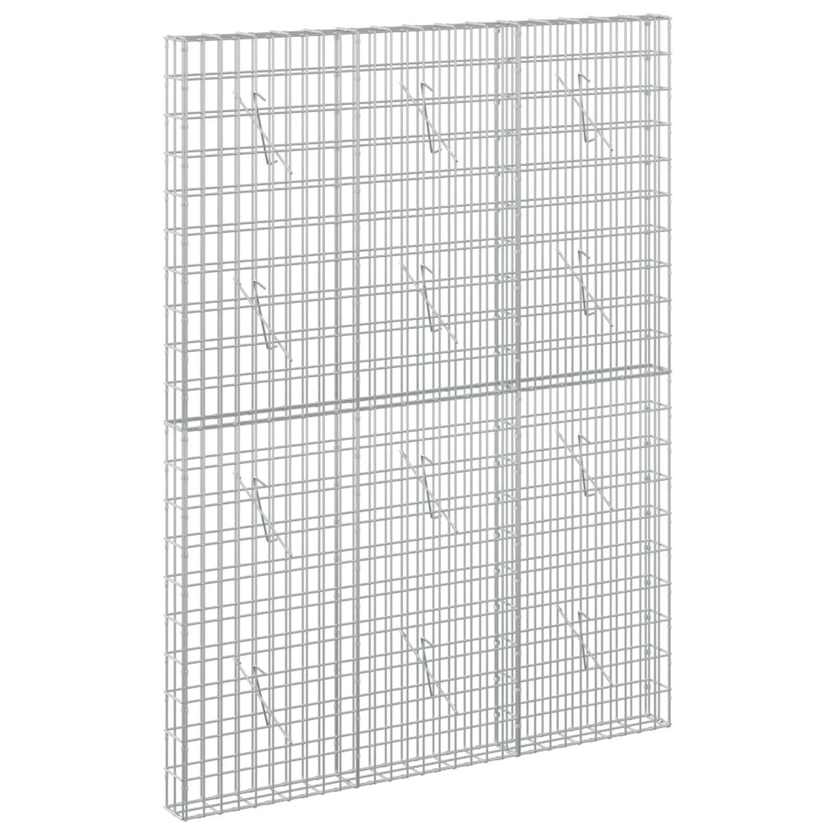 Gabionas su 3,5 mm viela ir 5x10 cm tinkleliu 150x10x200 cm