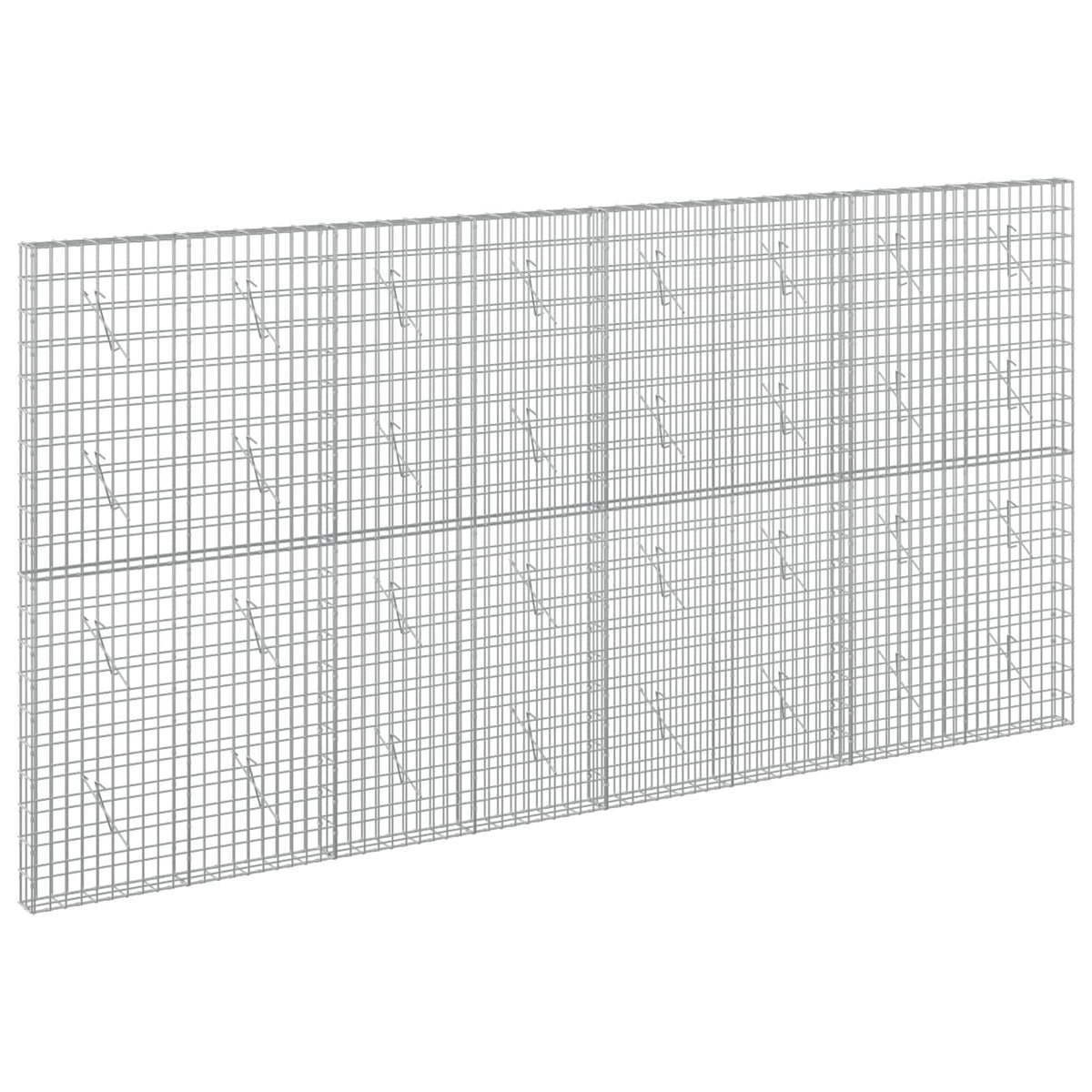 Gabionas su 3,5 mm viela ir 5x10 cm tinkleliu 400x10x200 cm