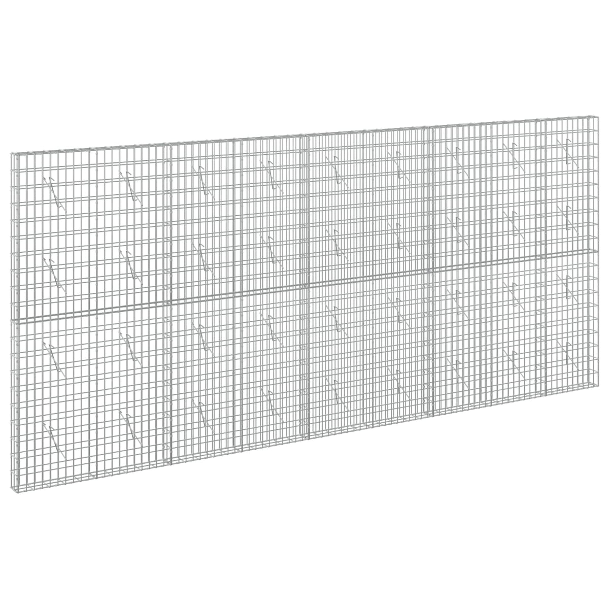 Gabionas su 3,5 mm viela ir 5x10 cm tinkleliu 450x10x200 cm
