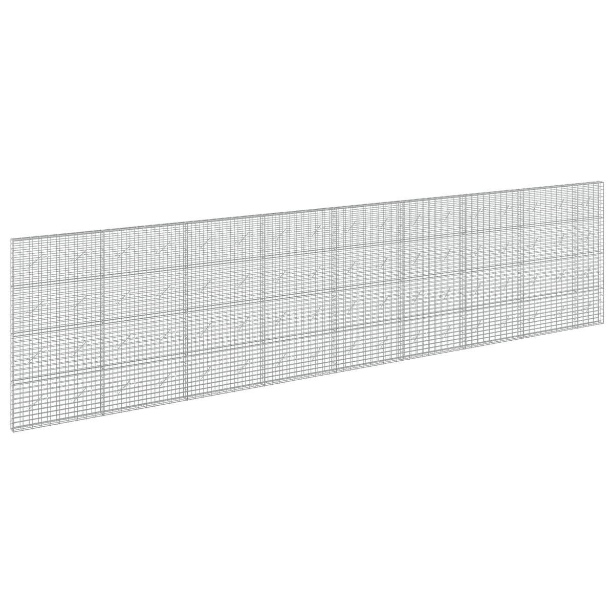 Gabionas su 3,5 mm viela ir 5x10 cm tinkleliu 850x10x200 cm