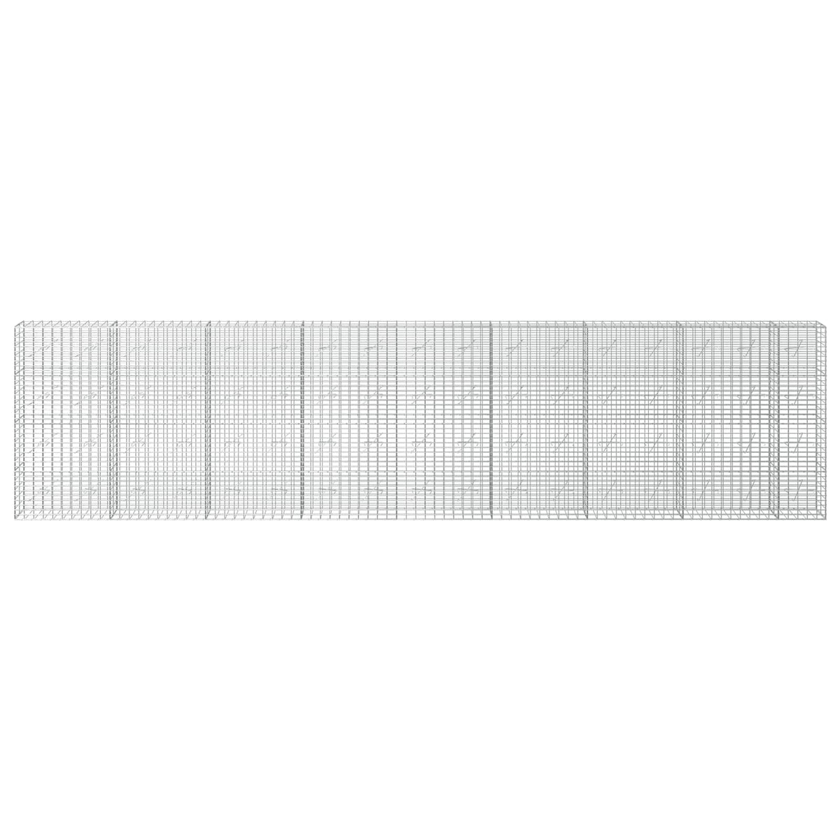 Gabionas su 3,5 mm viela ir 5x10 cm tinkleliu 850x10x200 cm