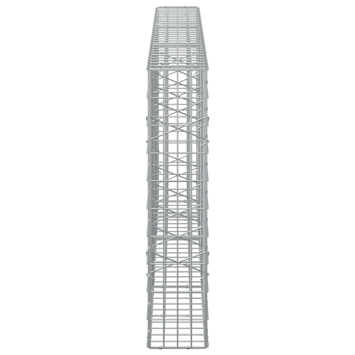 Gabionas su 3,5 mm viela ir 5x10 cm tinkleliu 300x20x100 cm
