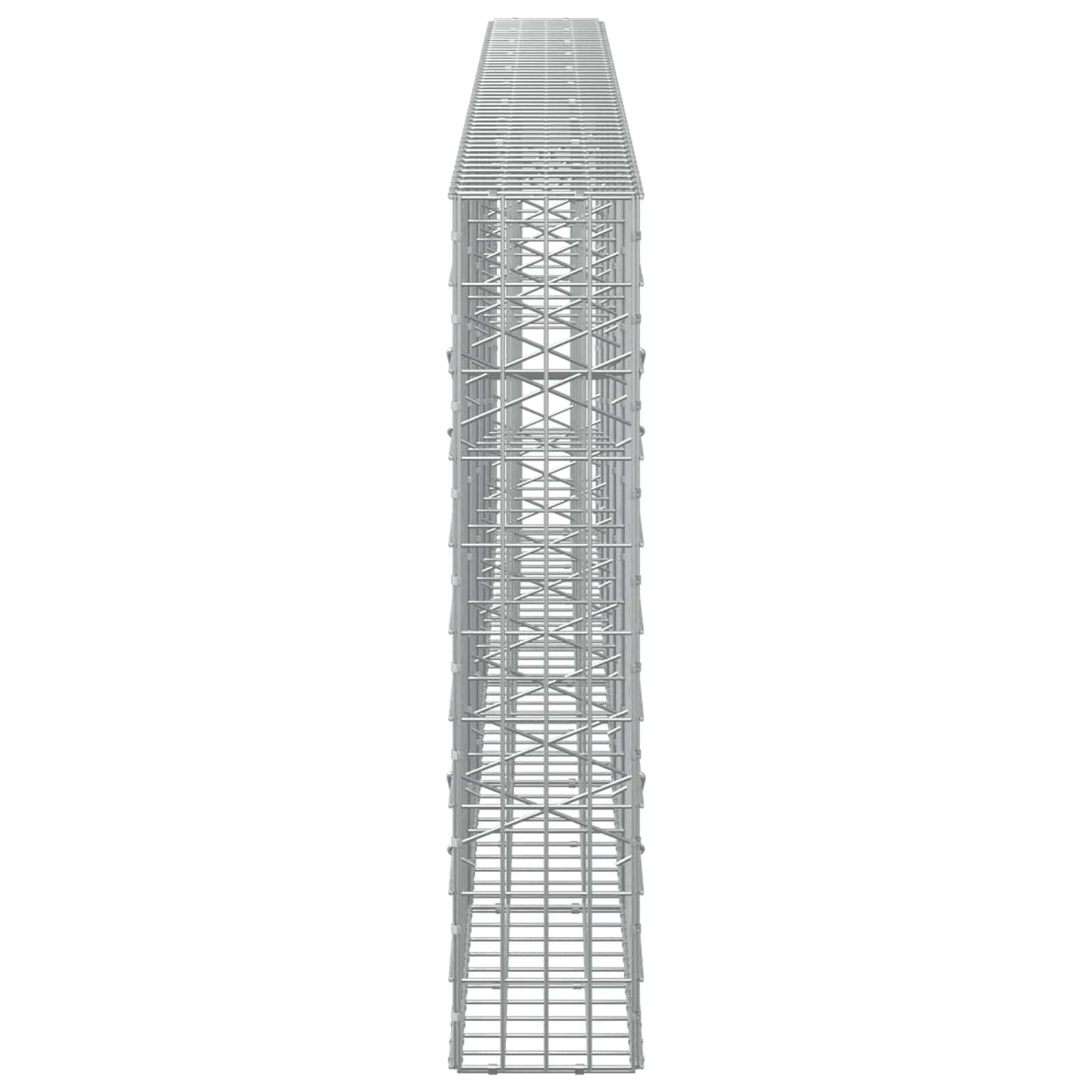 Gabionas su 3,5 mm viela ir 5x10 cm tinkleliu 500x20x100 cm