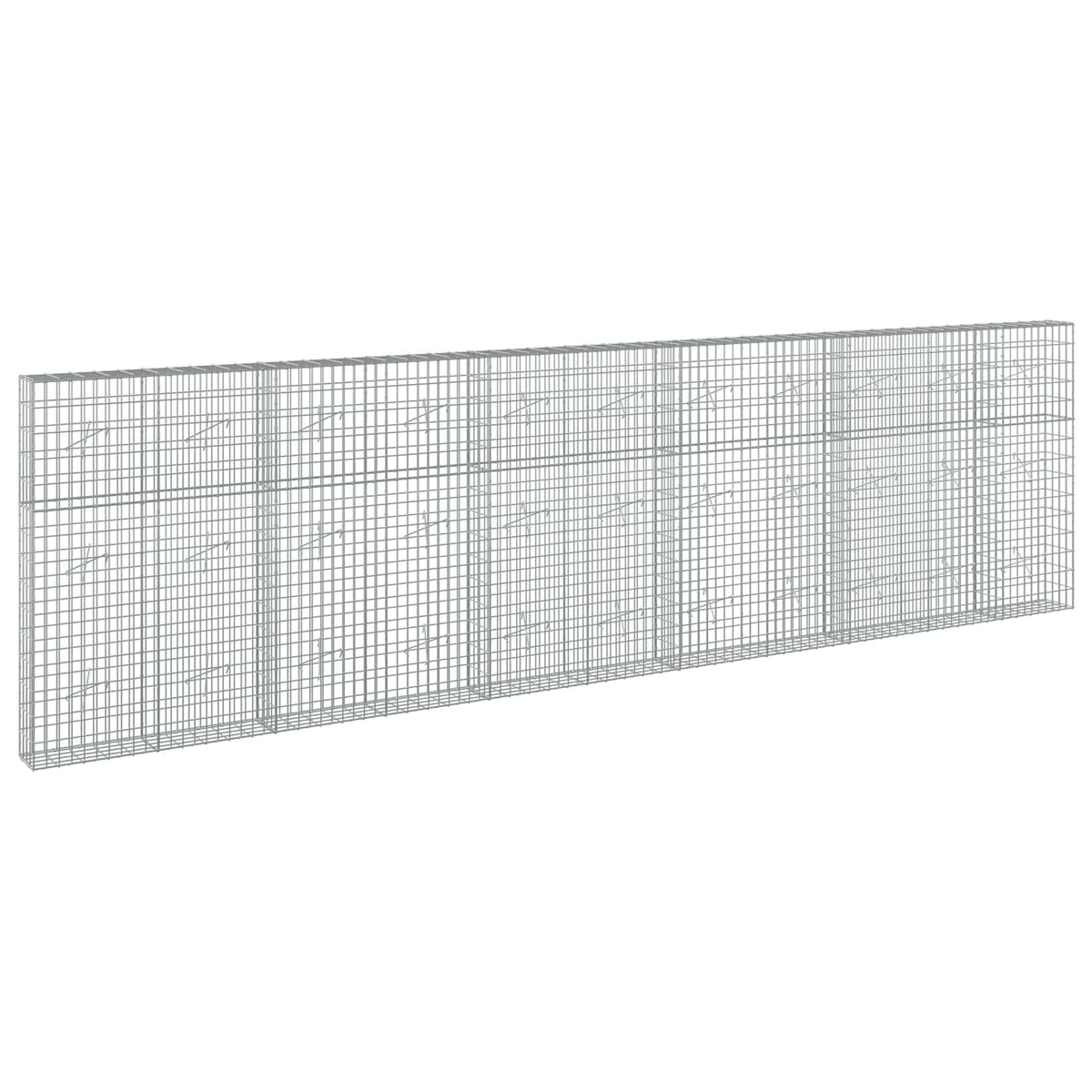 Gabionas su 3,5 mm viela ir 5x10 cm tinkleliu 550x20x150 cm