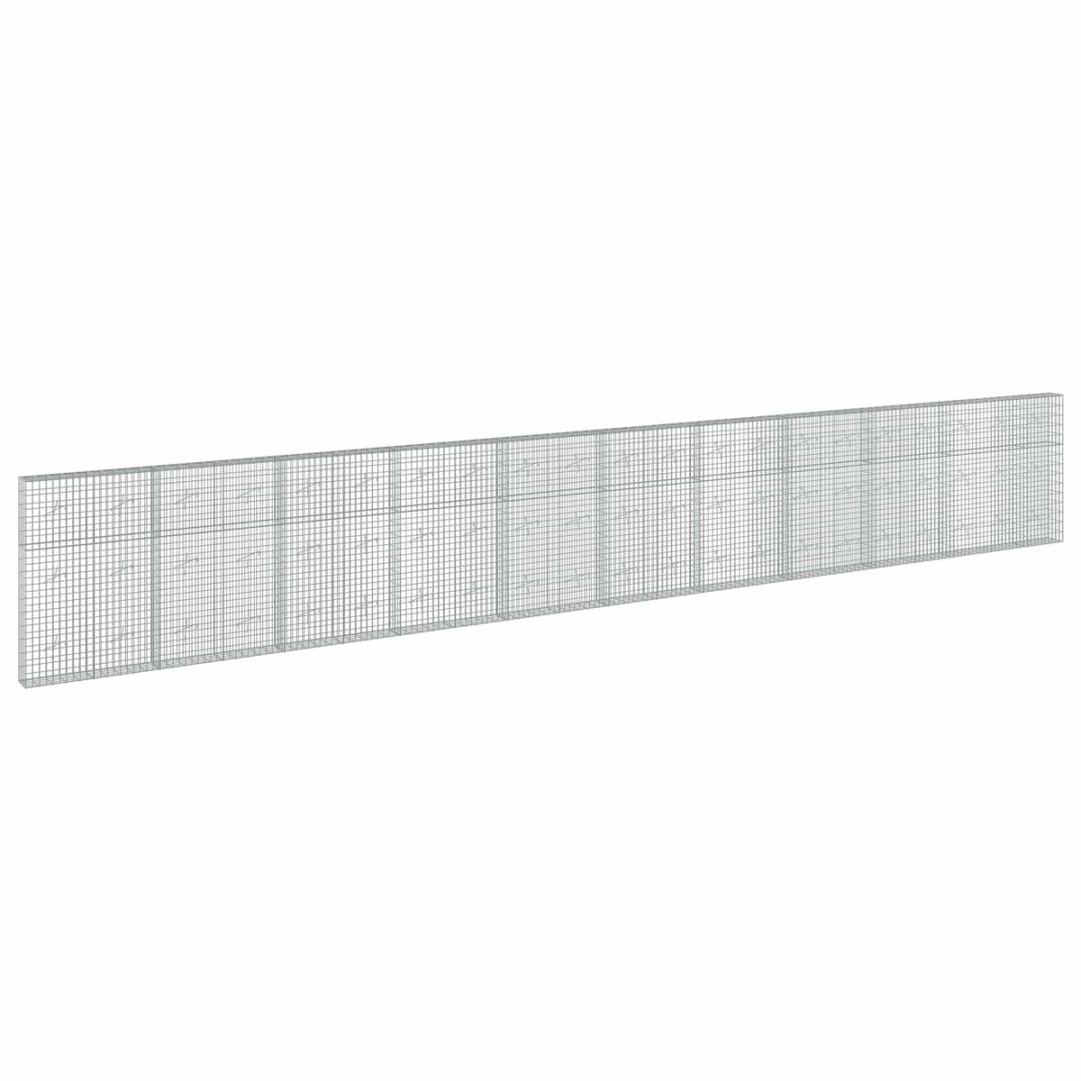 Gabionas su 3,5 mm viela ir 5x10 cm tinkleliu 1050x20x150 cm