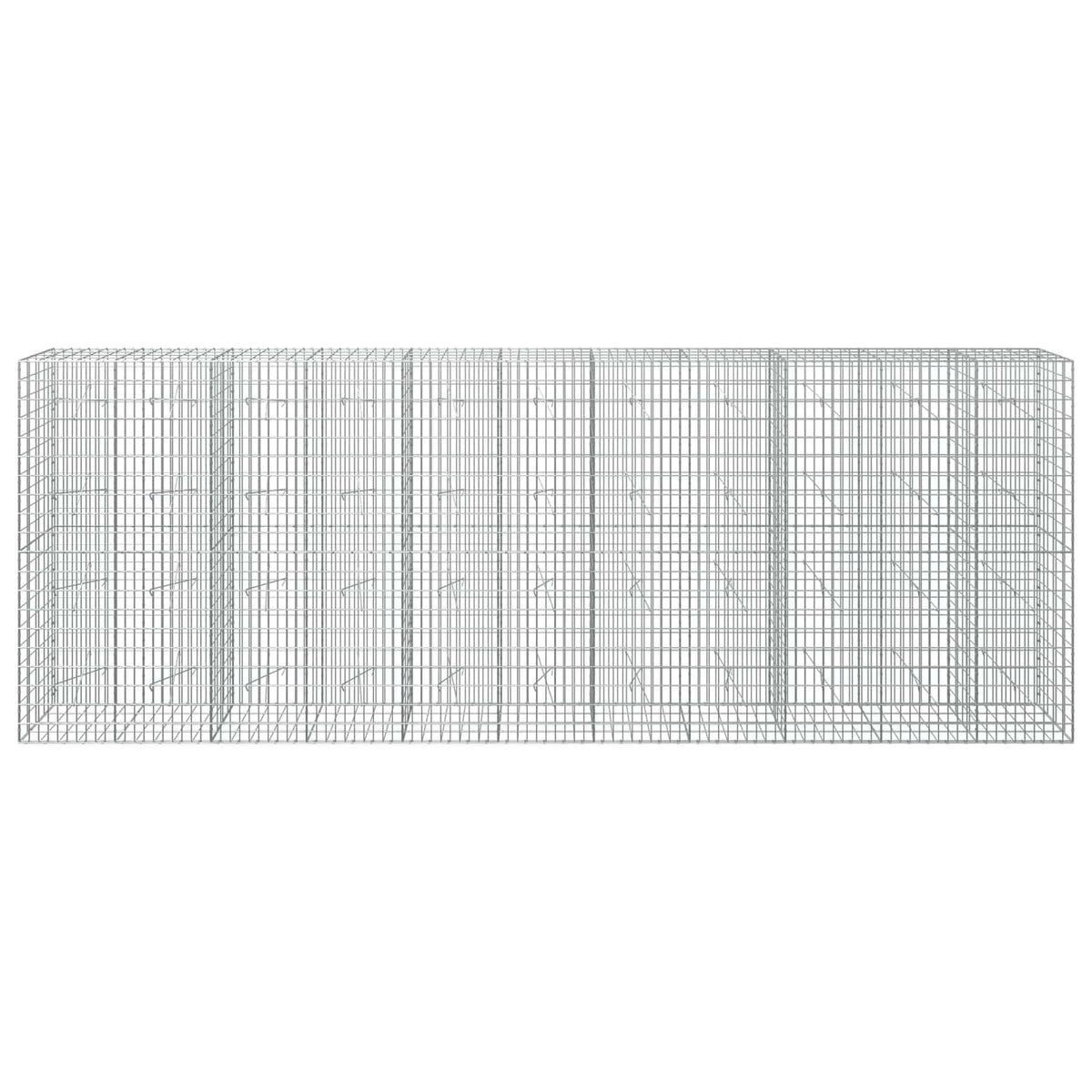 Gabionas su 3,5 mm viela ir 5x10 cm tinkleliu 550x20x200 cm
