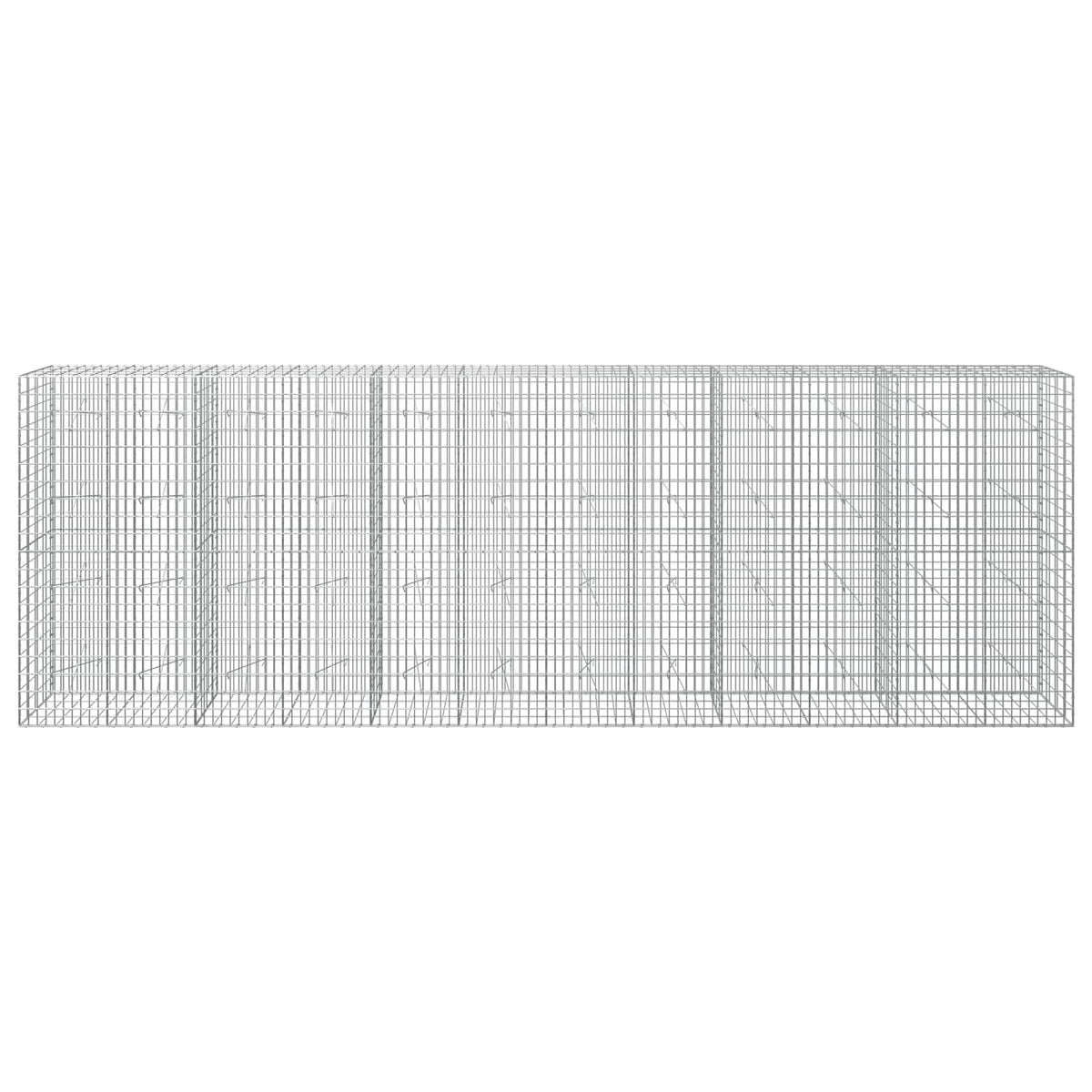 Gabionas su 3,5 mm viela ir 5x10 cm tinkleliu 600x20x200 cm