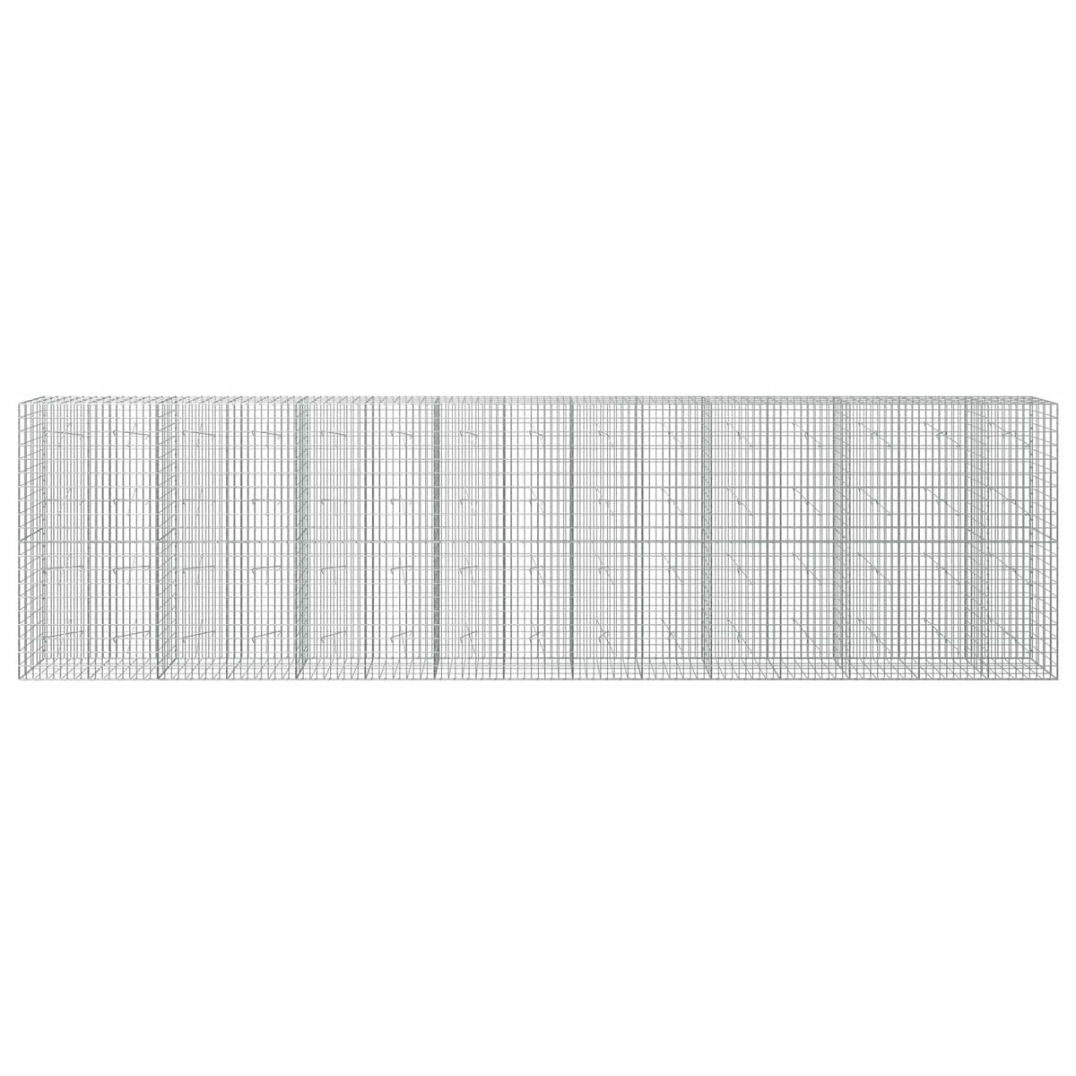 Gabionas su 3,5 mm viela ir 5x10 cm tinkleliu 750x20x200 cm