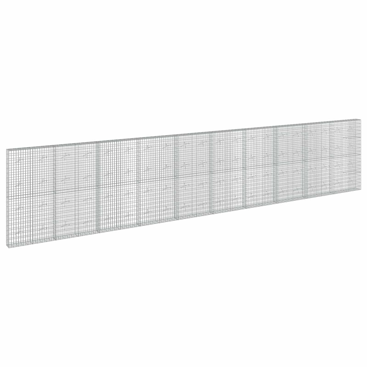 Gabionas su 3,5 mm viela ir 5x10 cm tinkleliu 1000x20x200 cm