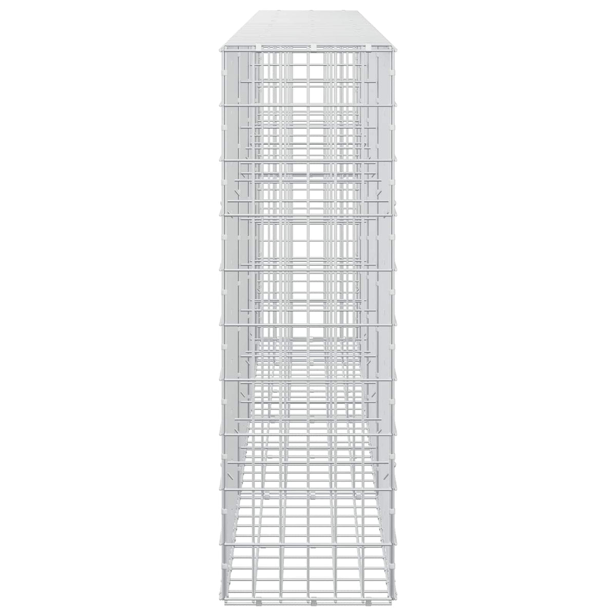 Gabionas su 3,5 mm viela ir 5x10 cm tinkleliu 350x30x100 cm