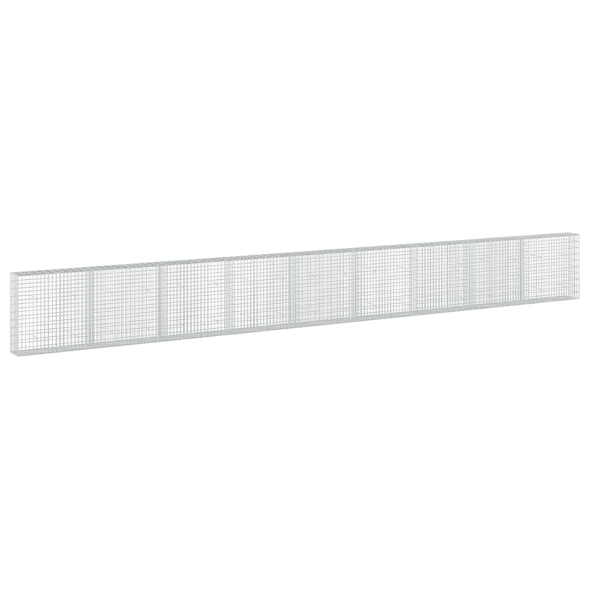 Gabionas su 3,5 mm viela ir 5x10 cm tinkleliu 900x30x100 cm