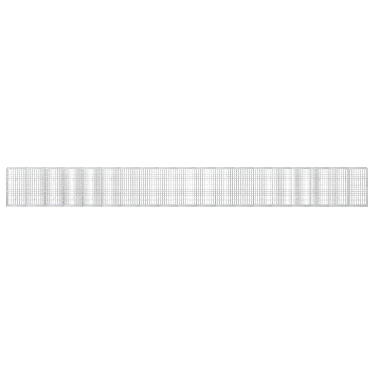 Gabionas su 3,5 mm viela ir 5x10 cm tinkleliu 950x30x100 cm