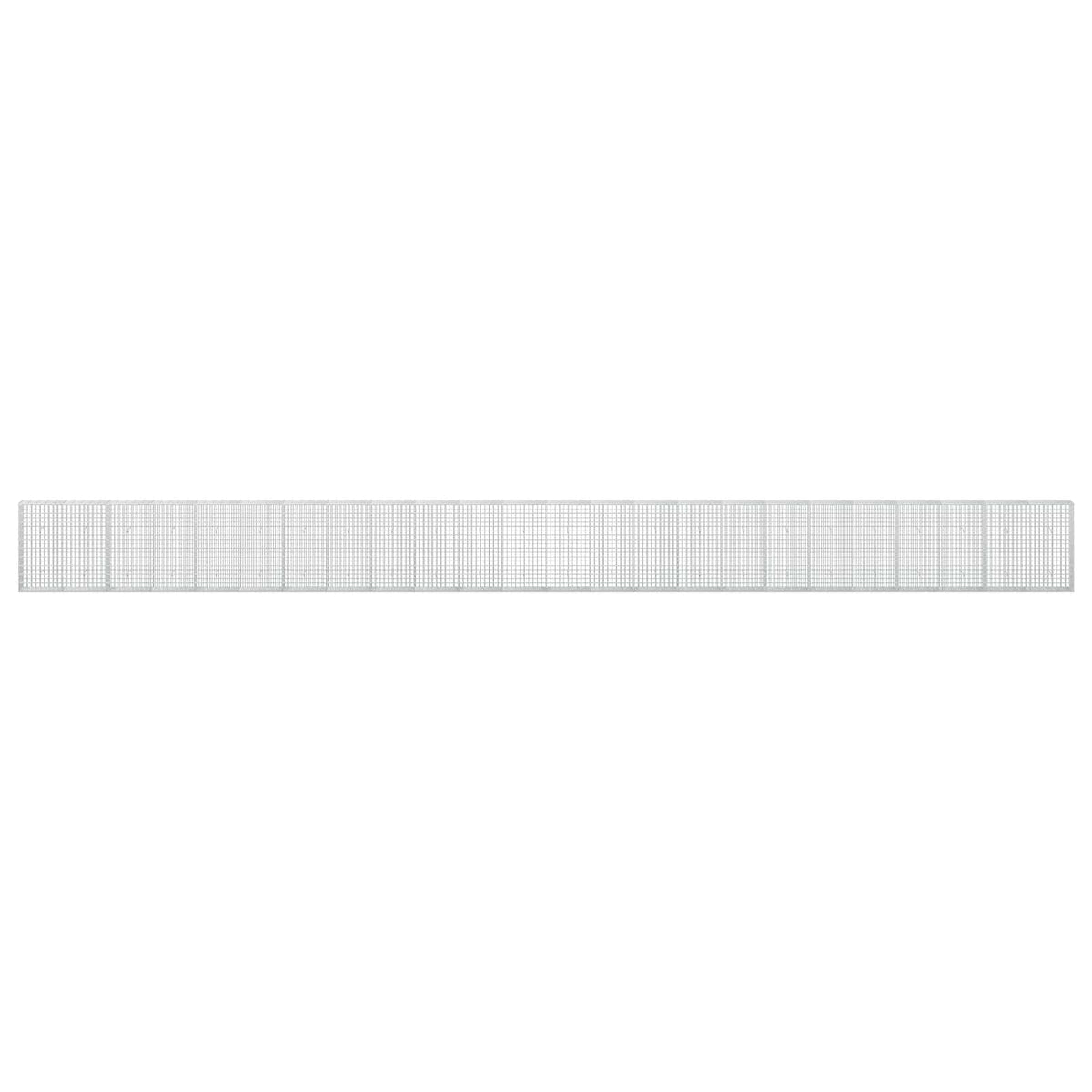 Gabionas su 3,5 mm viela ir 5x10 cm tinkleliu 1200x30x100 cm
