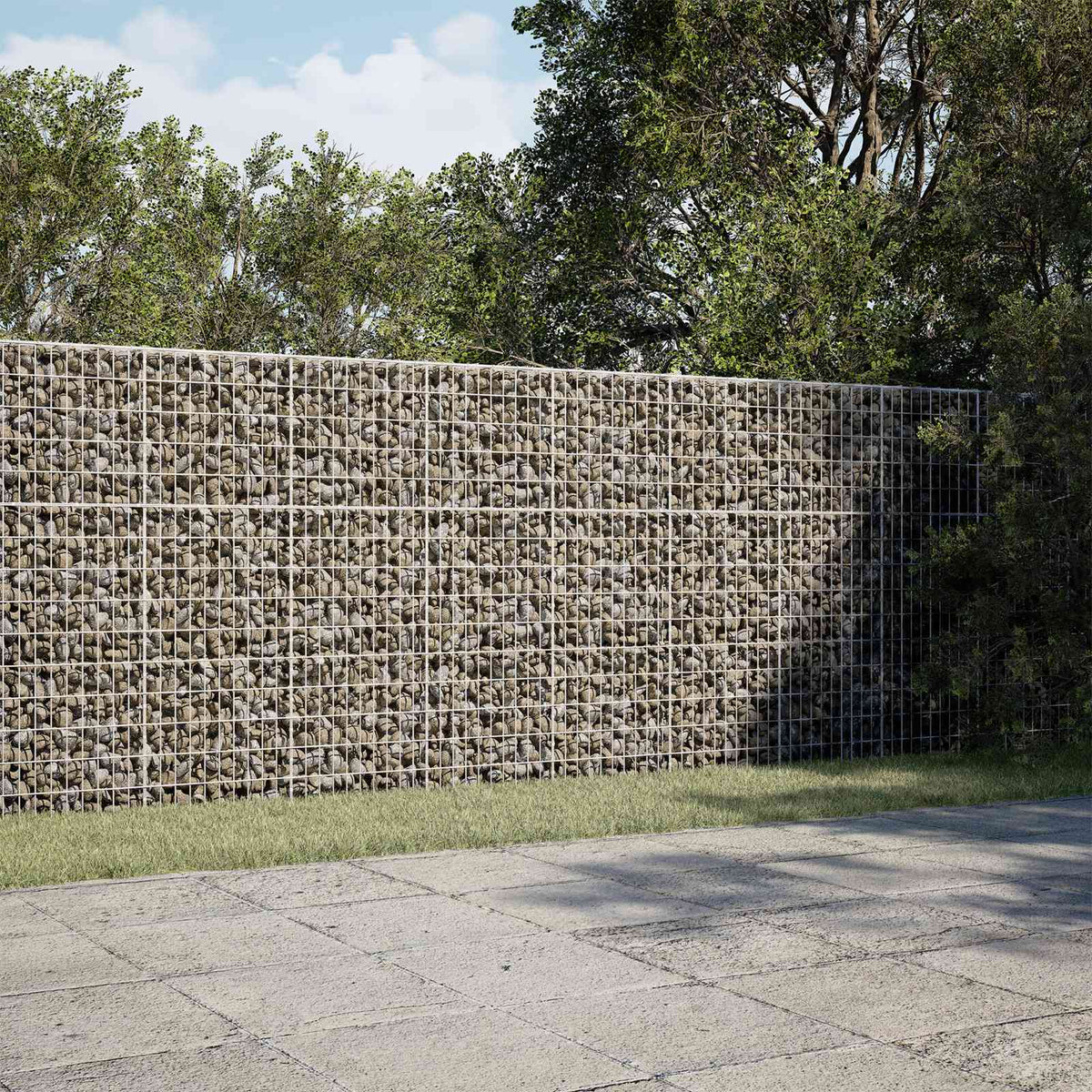 Gabionas su 3,5 mm viela ir 5x10 cm tinkleliu 300x30x150 cm