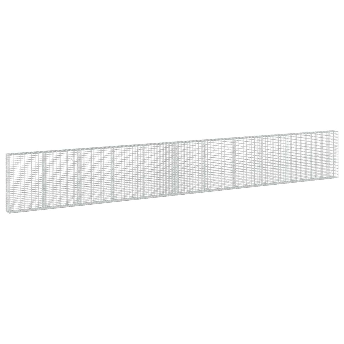 Gabionas su 3,5 mm viela ir 5x10 cm tinkleliu 1100x30x150 cm