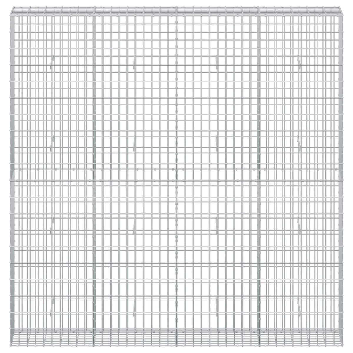 Gabionas su 3,5 mm viela ir 5x10 cm tinkleliu 200x30x200 cm