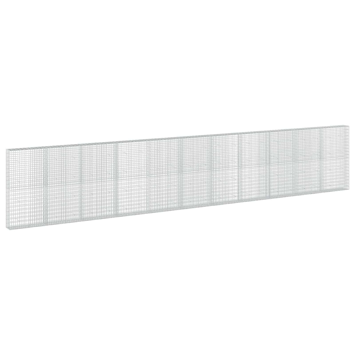 Gabionas su 3,5 mm viela ir 5x10 cm tinkleliu 1100x30x200 cm