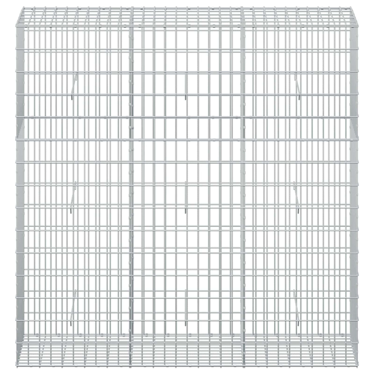Gabionas su 3,5 mm viela ir 5x10 cm tinkleliu 150x50x150 cm