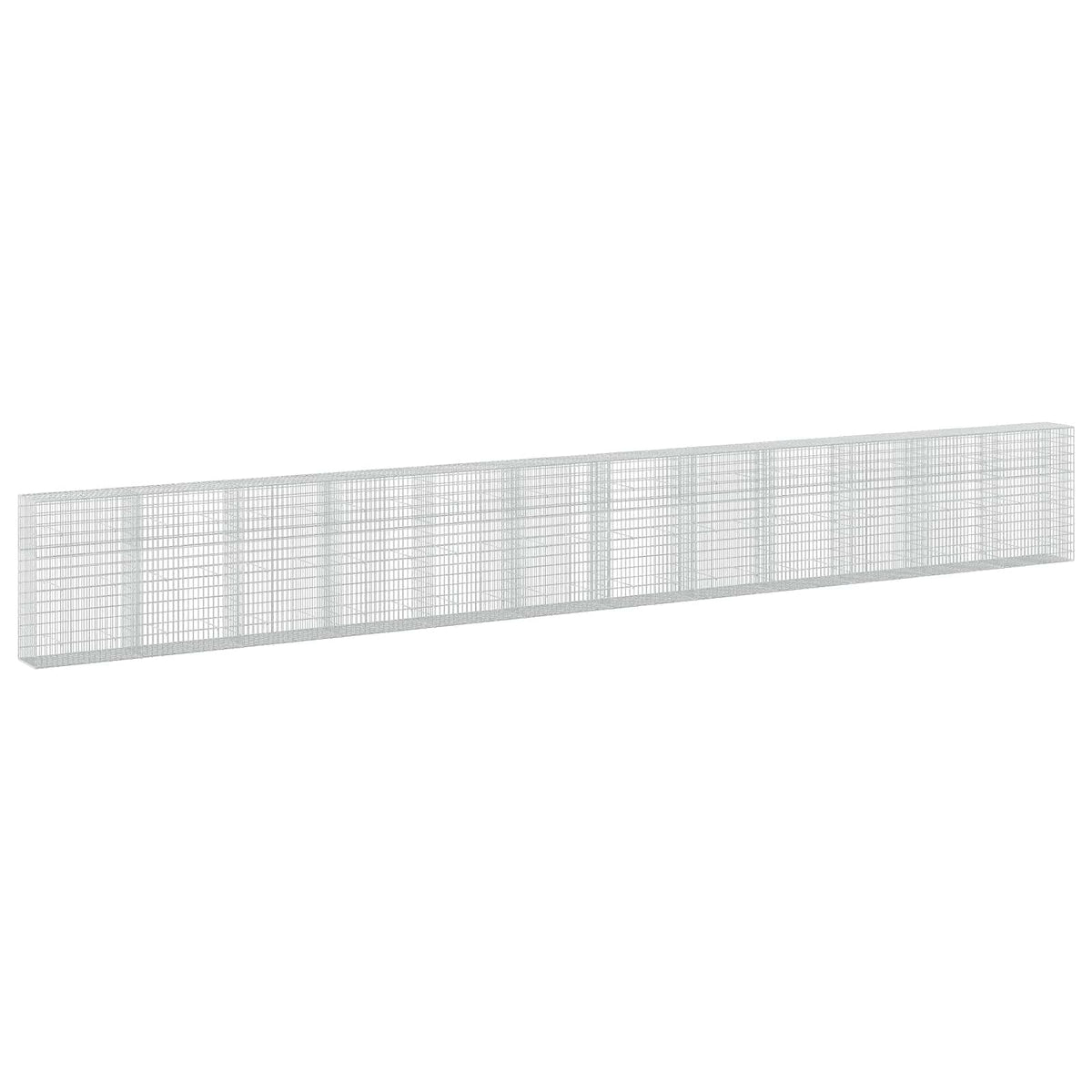 Gabionas su 3,5 mm viela ir 5x10 cm tinkleliu 1200x50x150 cm