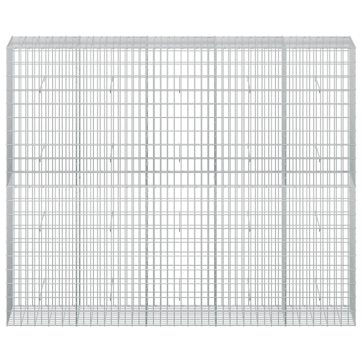 Gabionas su 3,5 mm viela ir 5x10 cm tinkleliu 250x50x200 cm