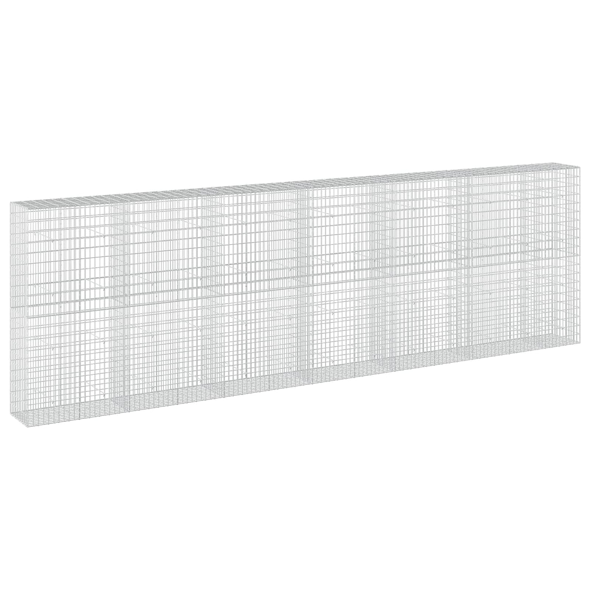 Gabionas su 3,5 mm viela ir 5x10 cm tinkleliu 650x50x200 cm