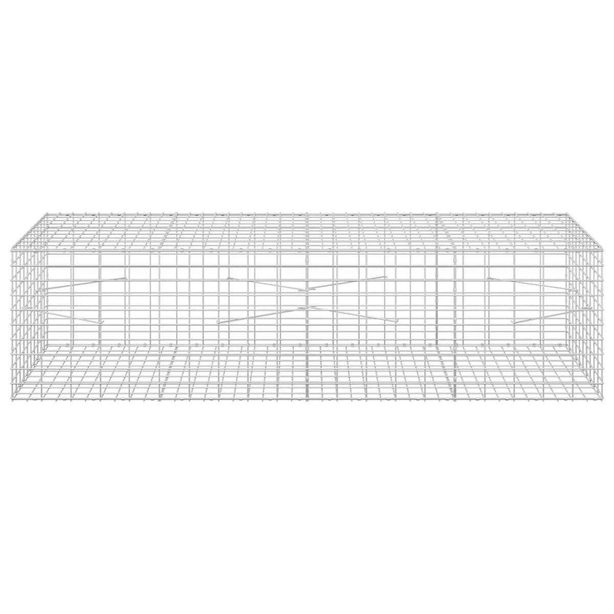 Gabionas su 3,5 mm viela ir 5x10 cm tinkleliu 200x100x50 cm