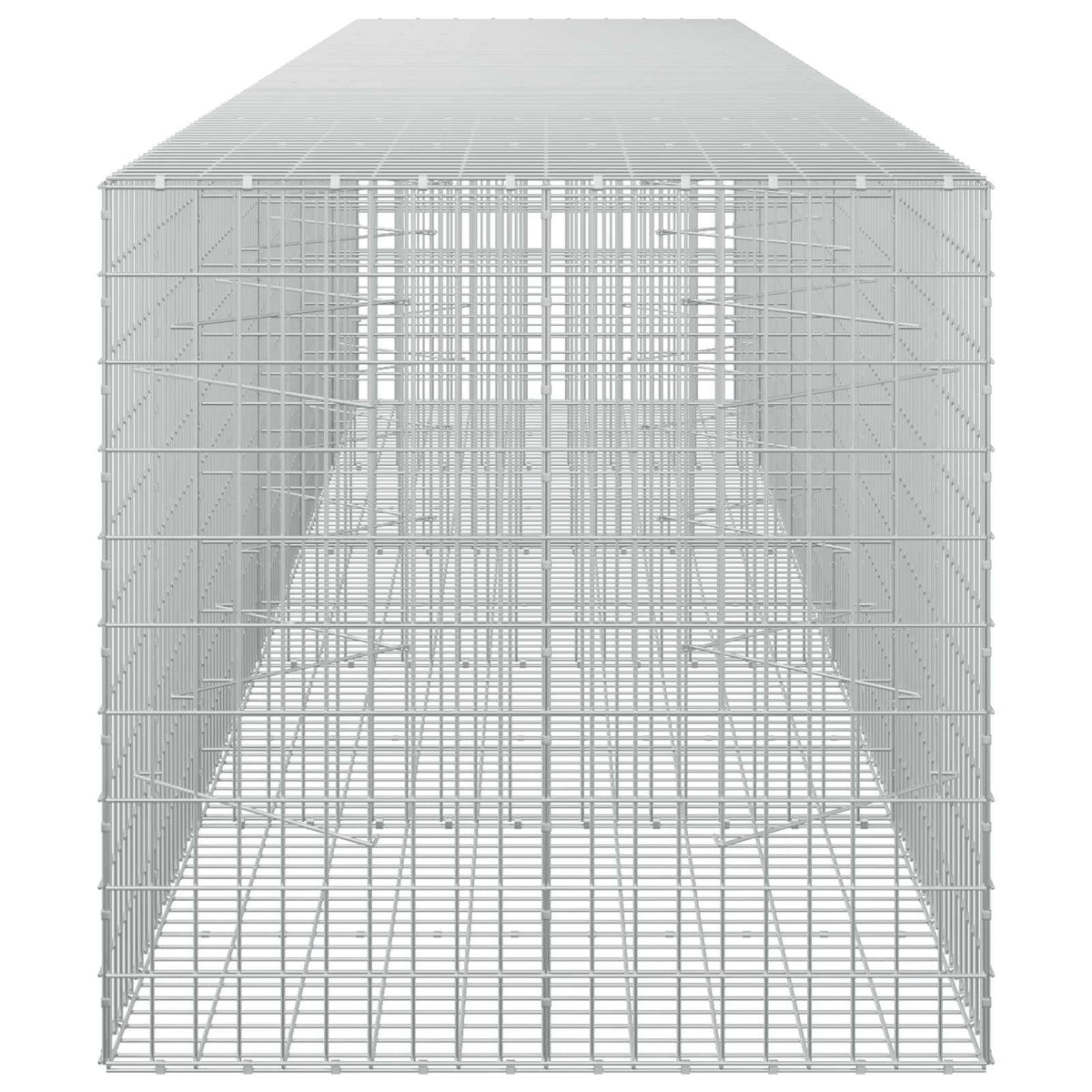 Gabionas su 3,5 mm viela ir 5x10 cm tinkleliu 500x100x100 cm