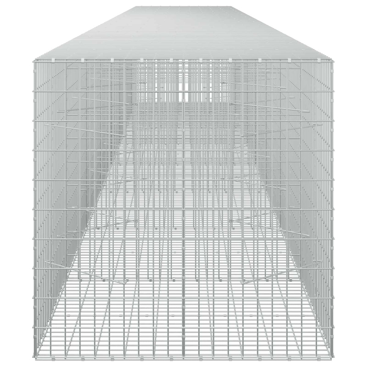 Gabionas su 3,5 mm viela ir 5x10 cm tinkleliu 800x100x100 cm