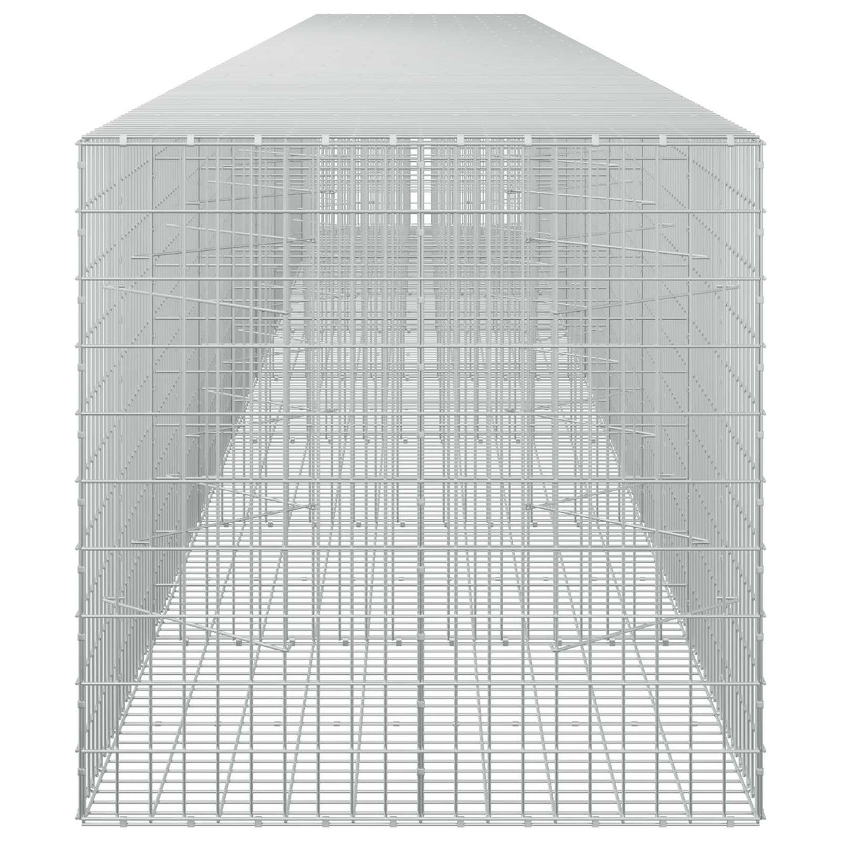 Gabionas su 3,5 mm viela ir 5x10 cm tinkleliu 850x100x100 cm