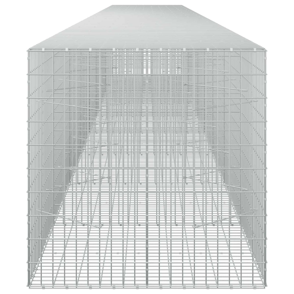 Gabionas su 3,5 mm viela ir 5x10 cm tinkleliu 900x100x100 cm