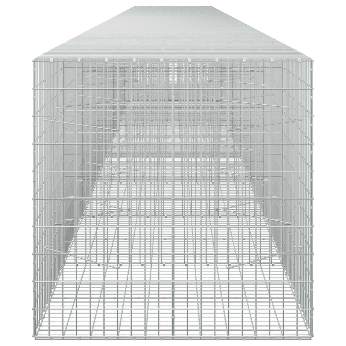 Gabionas su 3,5 mm viela ir 5x10 cm tinkleliu 1000x100x100 cm