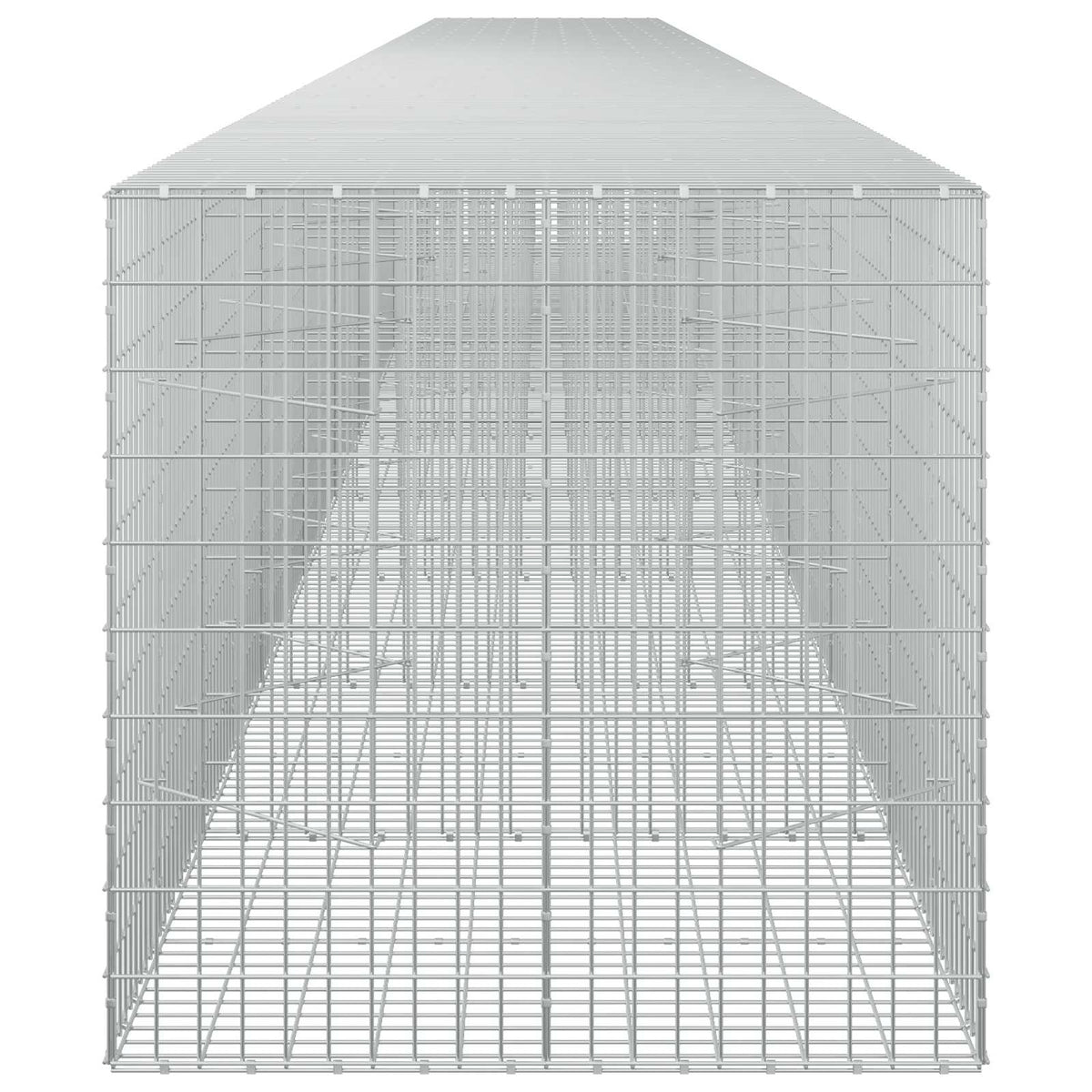 Gabionas su 3,5 mm viela ir 5x10 cm tinkleliu 1100x100x100 cm