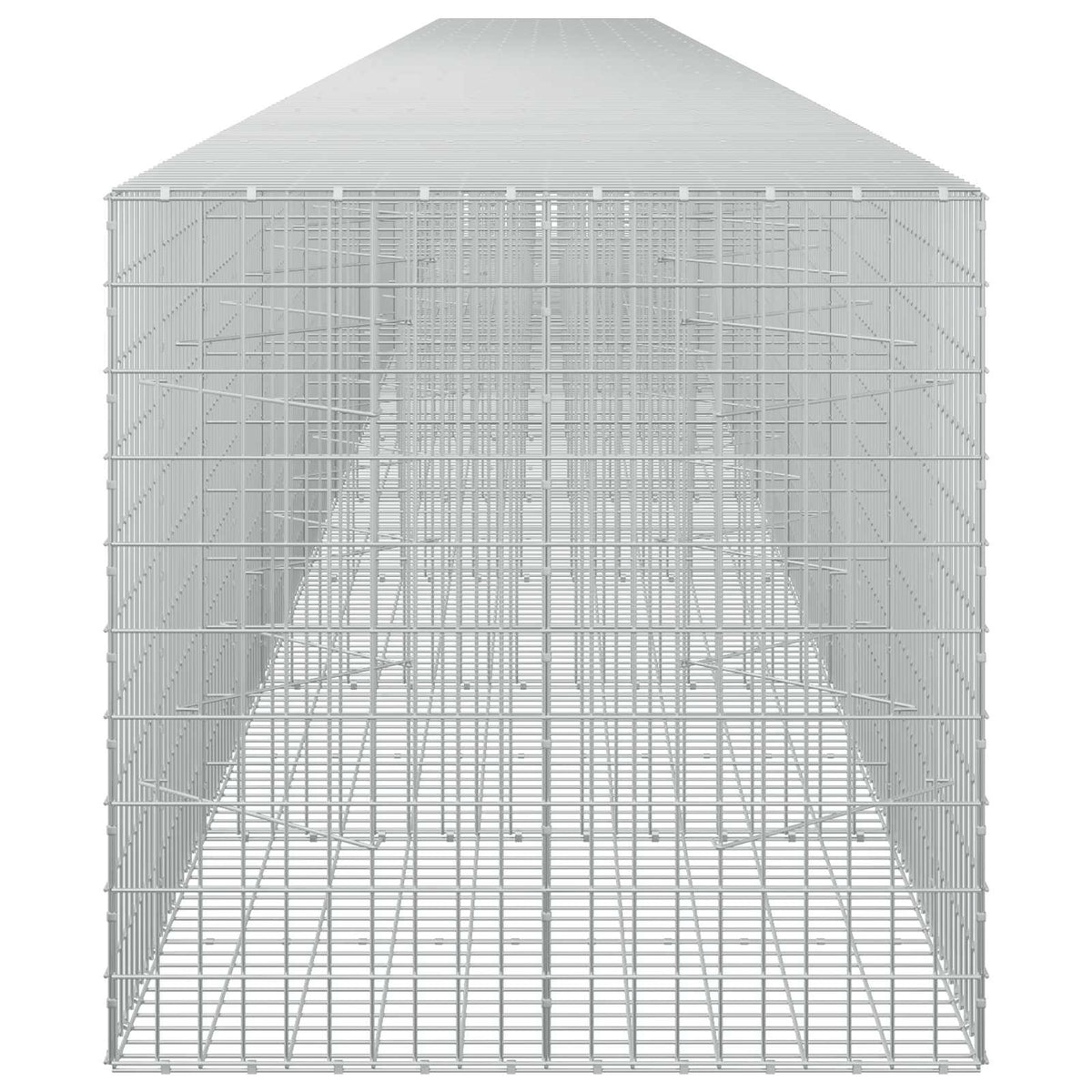 Gabionas su 3,5 mm viela ir 5x10 cm tinkleliu 1150x100x100 cm