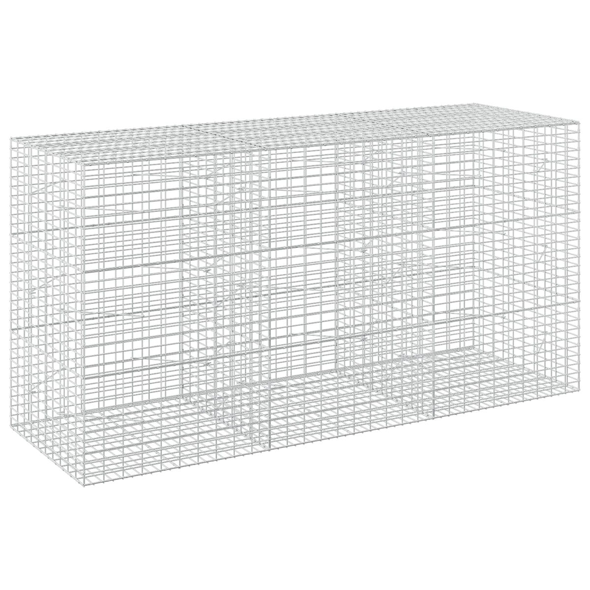 Gabionas su 3,5 mm viela ir 5x10 cm tinkleliu 300x100x150 cm