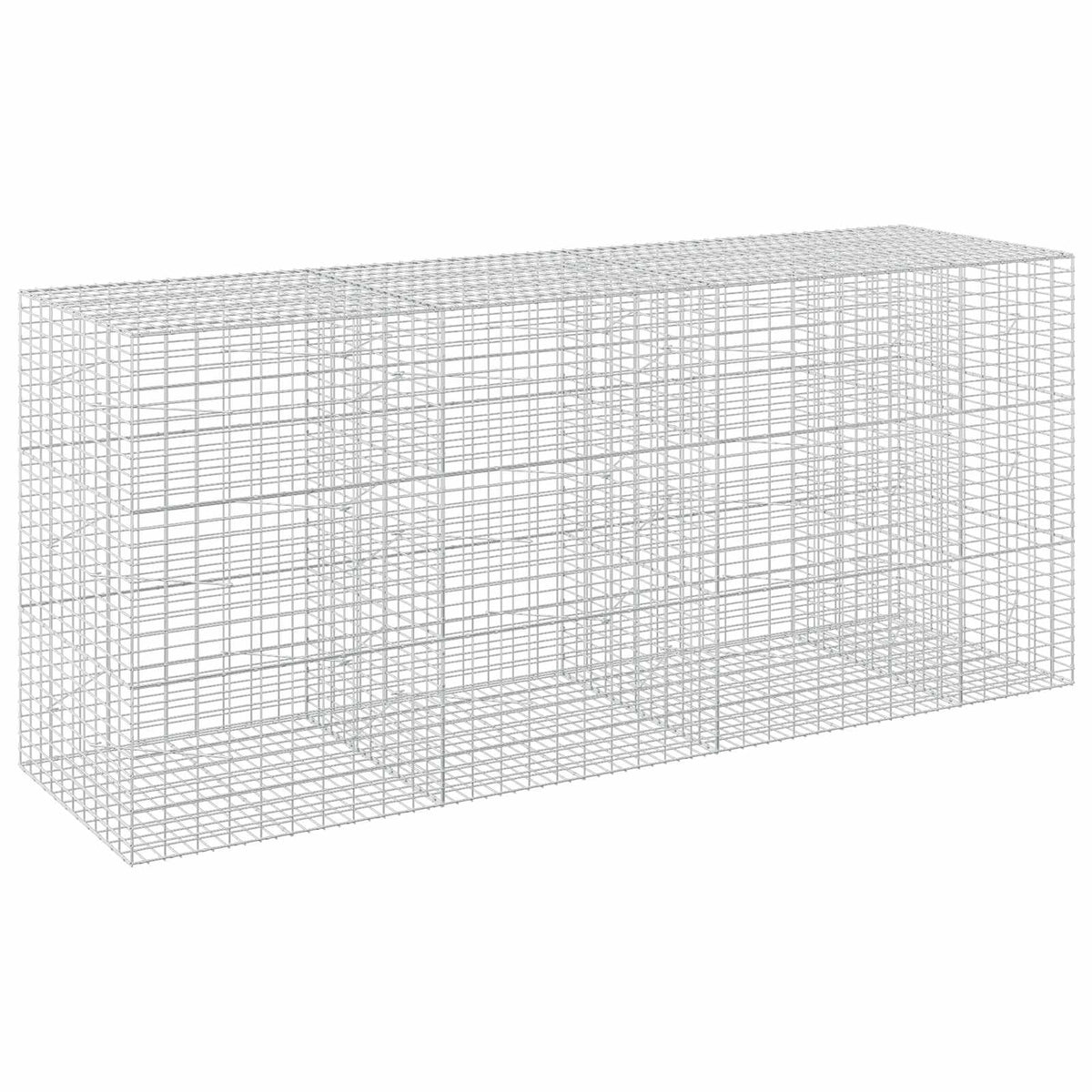 Gabionas su 3,5 mm viela ir 5x10 cm tinkleliu 350x100x150 cm