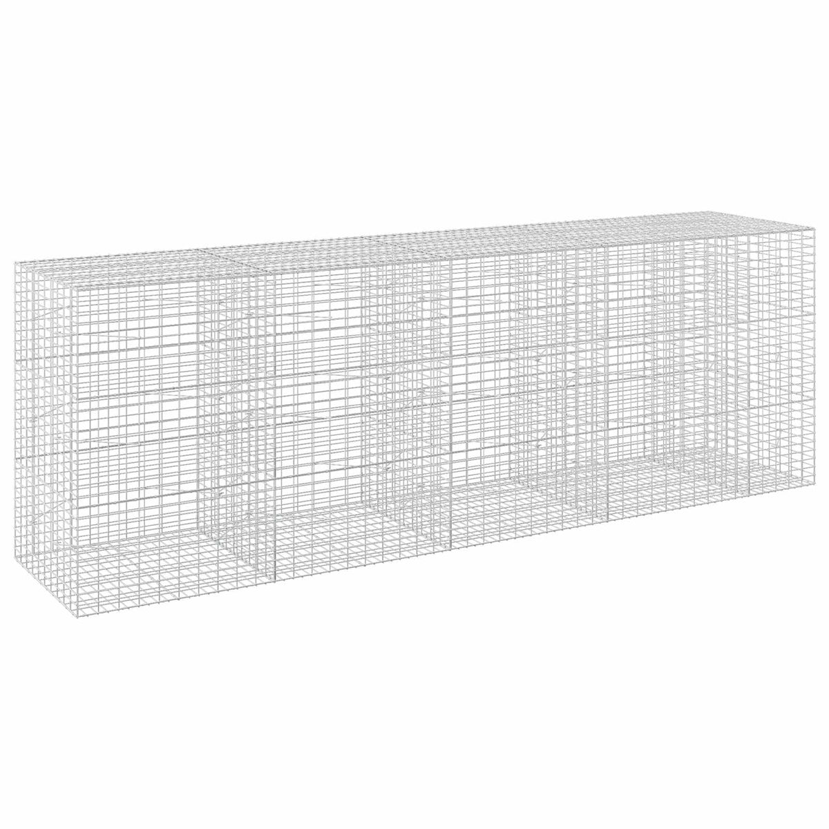 Gabionas su 3,5 mm viela ir 5x10 cm tinkleliu 450x100x150 cm