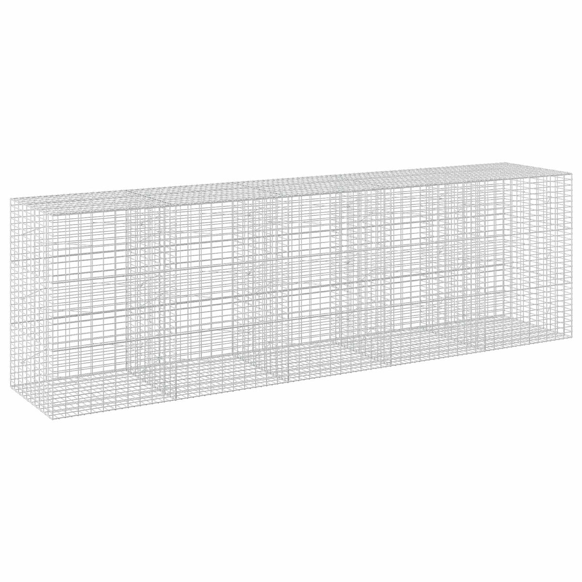 Gabionas su 3,5 mm viela ir 5x10 cm tinkleliu 500x100x150 cm