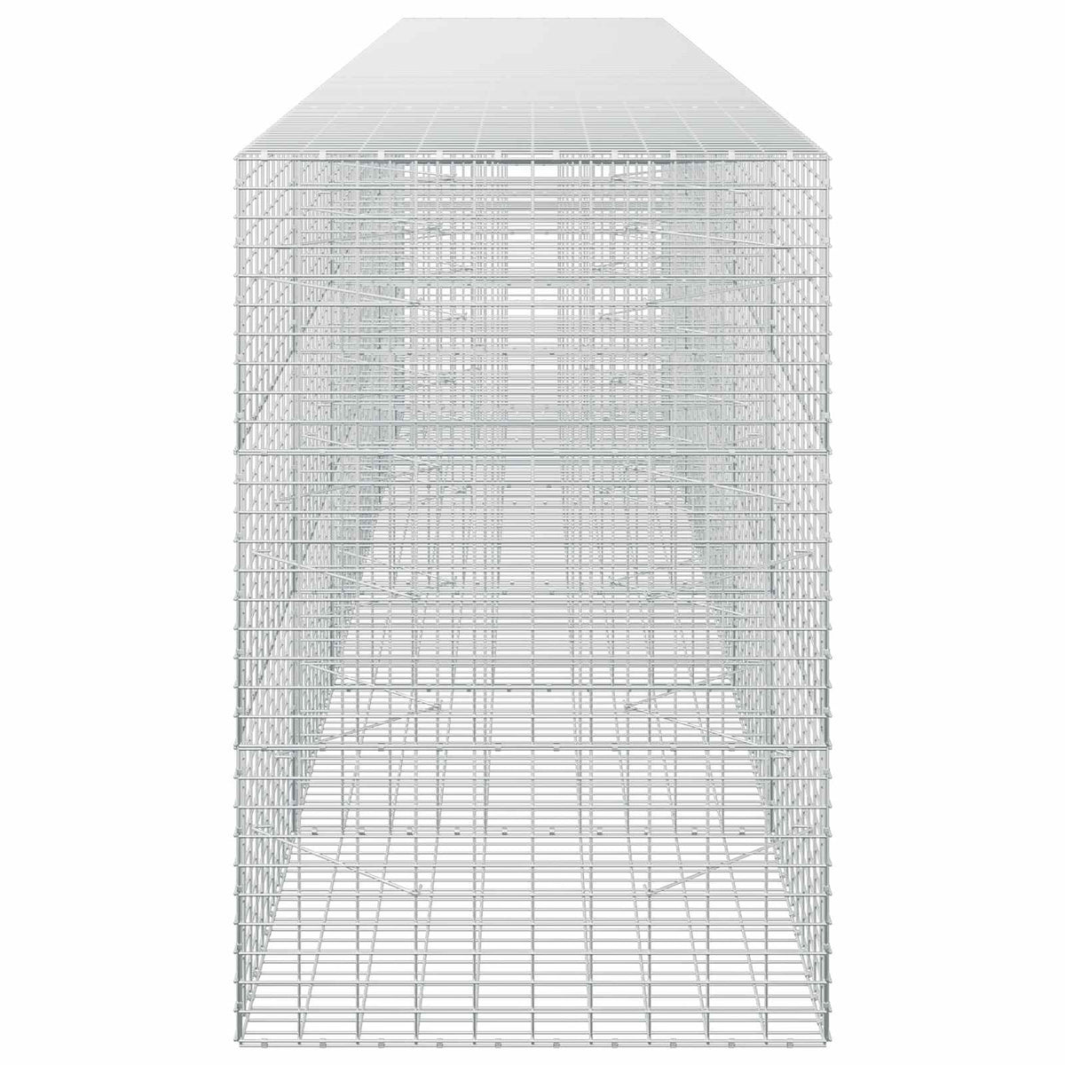 Gabionas su 3,5 mm viela ir 5x10 cm tinkleliu 550x100x150 cm