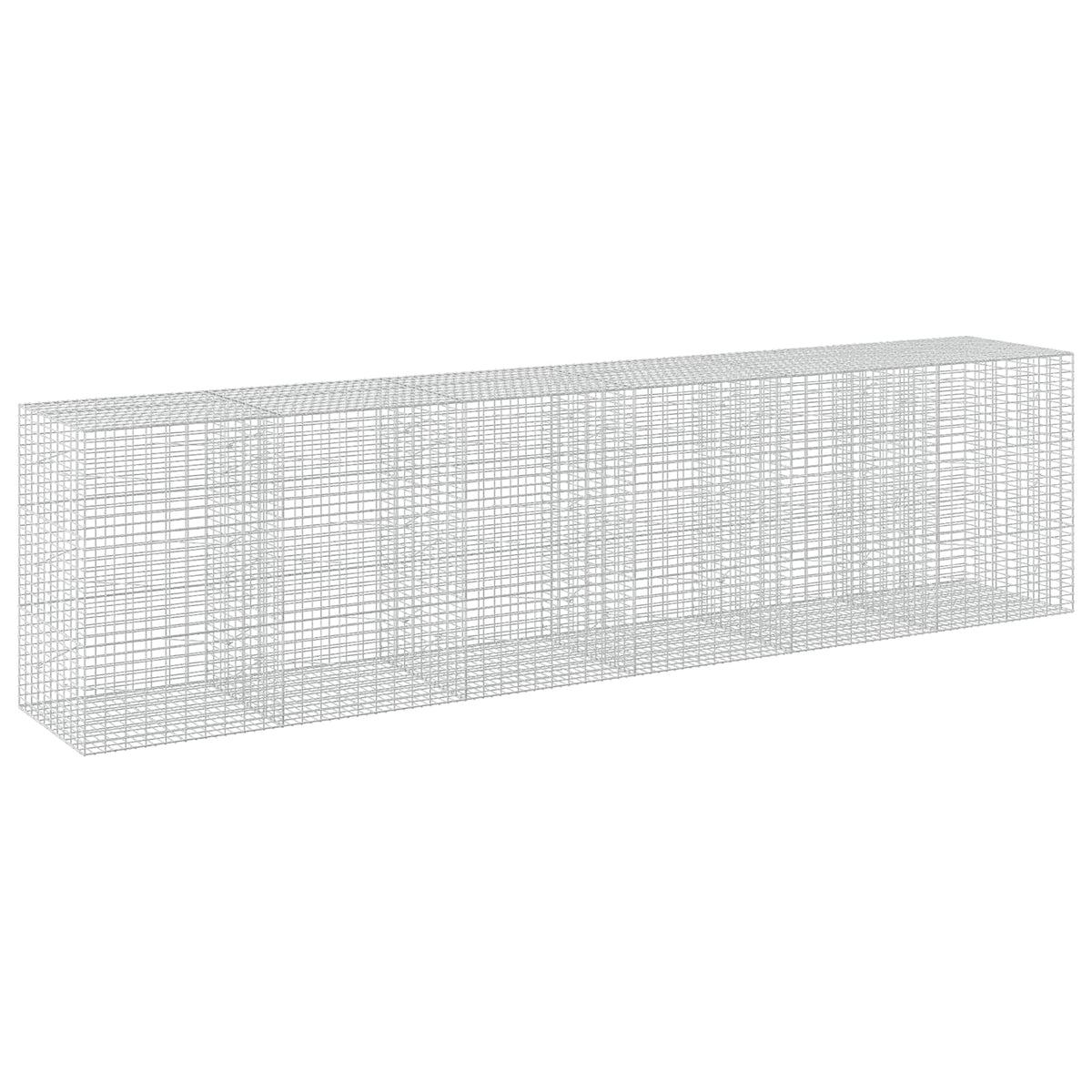 Gabionas su 3,5 mm viela ir 5x10 cm tinkleliu 600x100x150 cm
