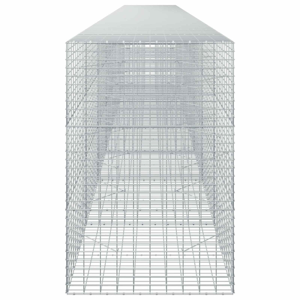 Gabionas su 3,5 mm viela ir 5x10 cm tinkleliu 750x100x150 cm